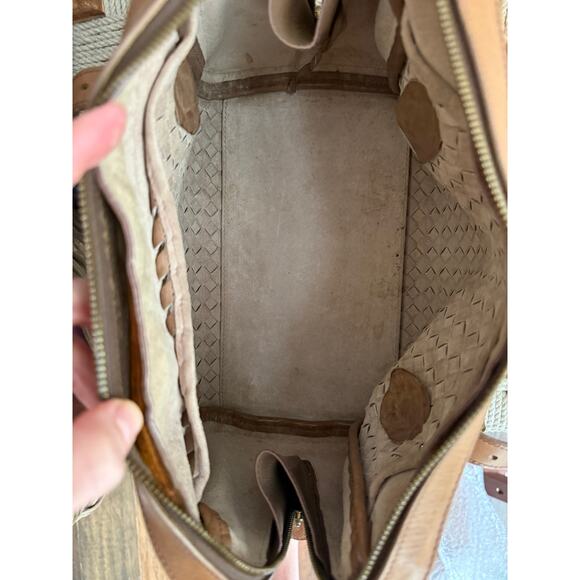 Bottega Veneta Brown Satchel - Picture 9 of 14